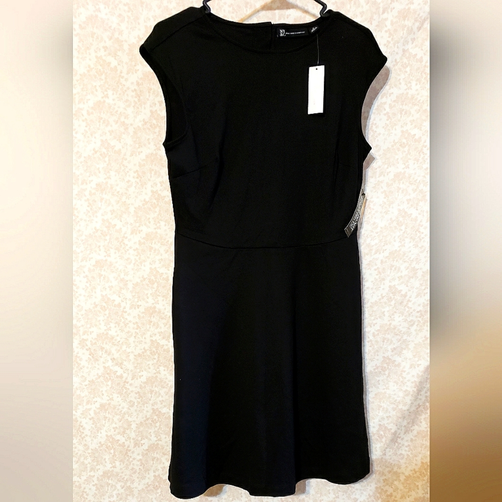 NY & Company Black Medium Sleeveless Cocktail Dress NWT